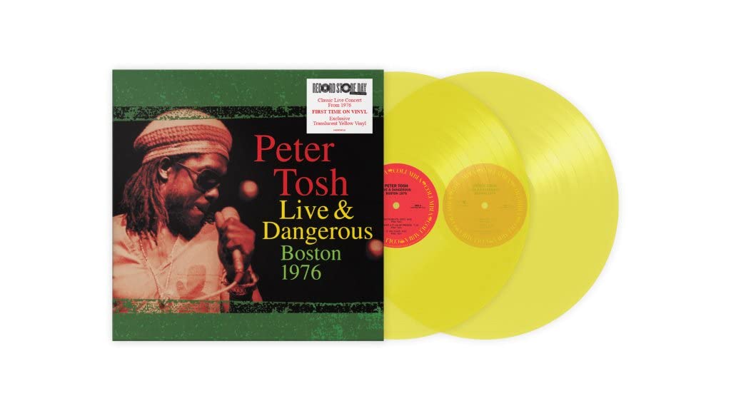 TOSH PETER - LIVE & DANGEROUS BOSTON 1976 yellow vinyl RSD 2023 LP2