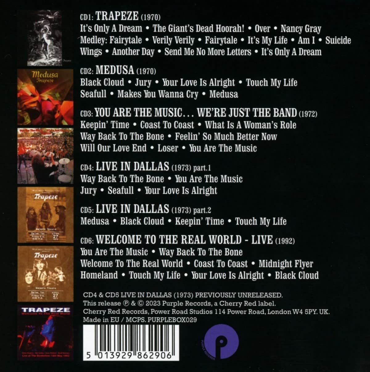 TRAPEZE - DON'T STOP THE MUSIC CD6 - Slika 2
