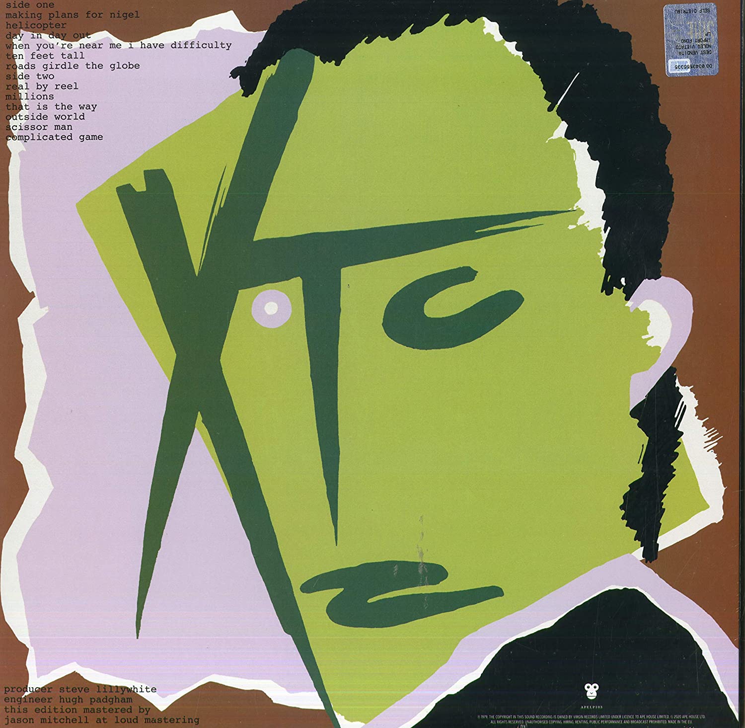 XTC - DRUMS AND WIRES LP - Slika 2