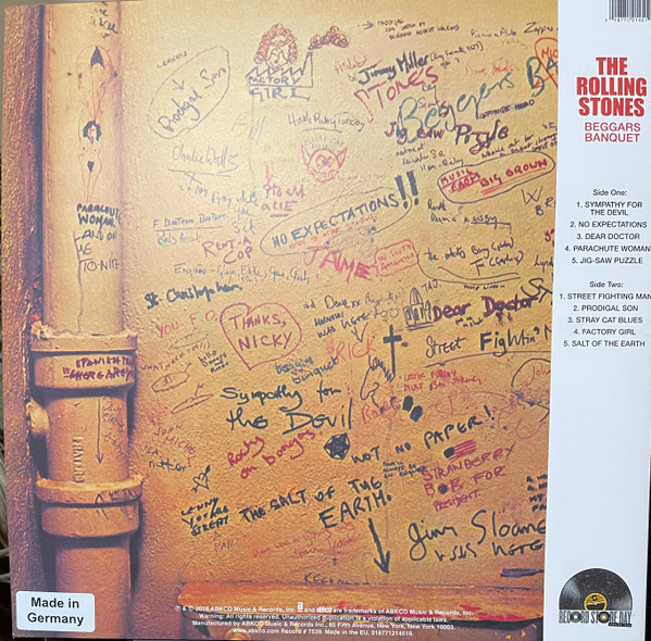 ROLLING STONES - BEGGARS BANQUET exclusive ltd edition RSD 2023 LP - Slika 3