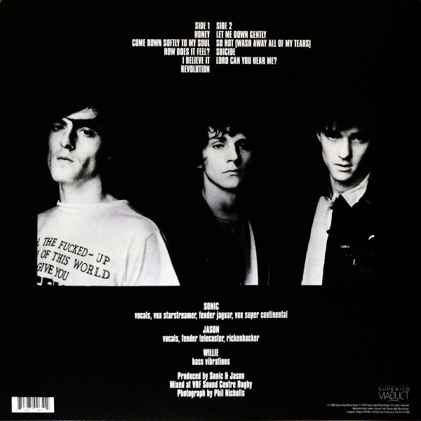 SPACEMEN 3 - PLAYING WITH FIRE LP - Slika 2