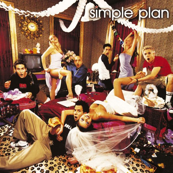 SIMPLE PLAN – NO PADS, NO HELMETS ….JUST BALLS crystal-clear vinyl LP