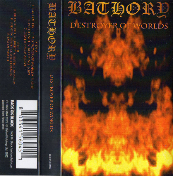 BATHORY – DESTROYER OF WORLDS MC