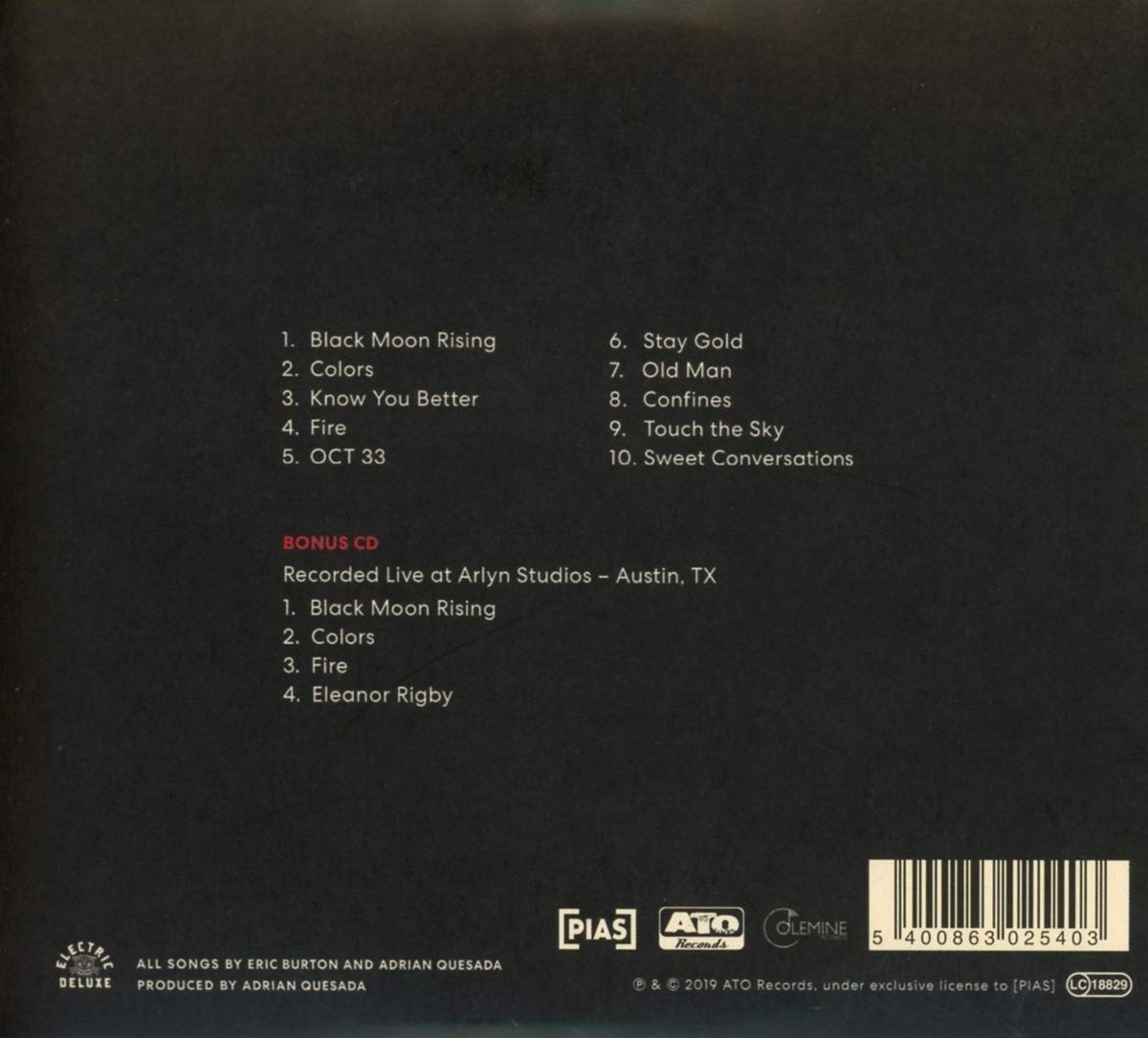 BLACK PUMAS - BLACK PUMAS deluxe edition CD2 - Slika 2