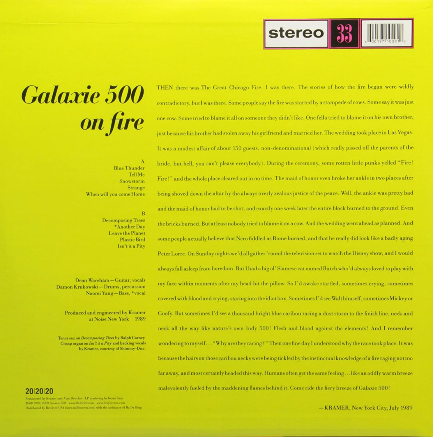 GALAXIE 500 - ON FIRE LP - Slika 2
