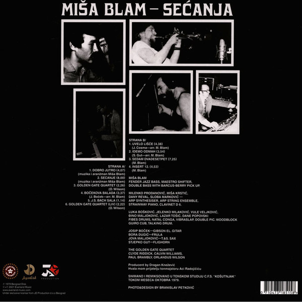 BLAM MIŠA - SEĆANJA LP - Slika 2
