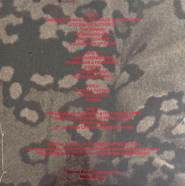 DEATH IN JUNE - OPERATION CONTROL ltd splattered vinyl LP2 - Slika 4