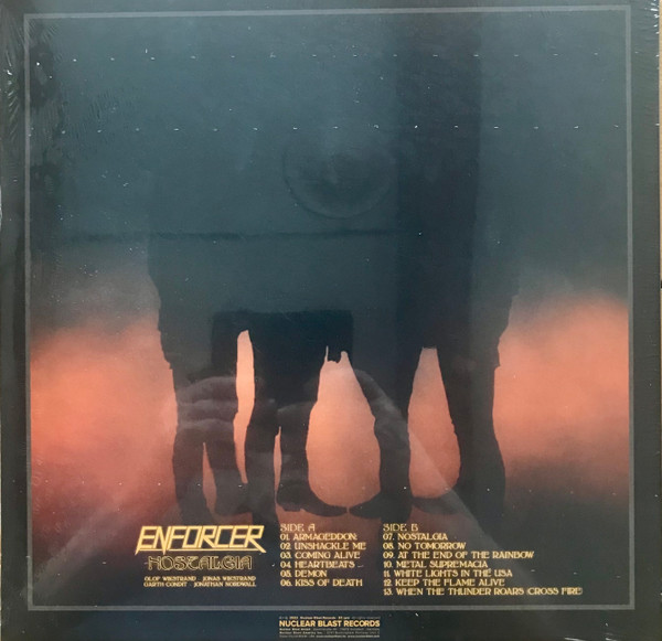 ENFORCER - NOSTALGIA splatter vinyl LP - Slika 3