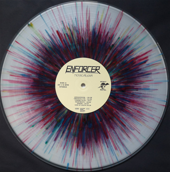 ENFORCER - NOSTALGIA splatter vinyl LP - Slika 2