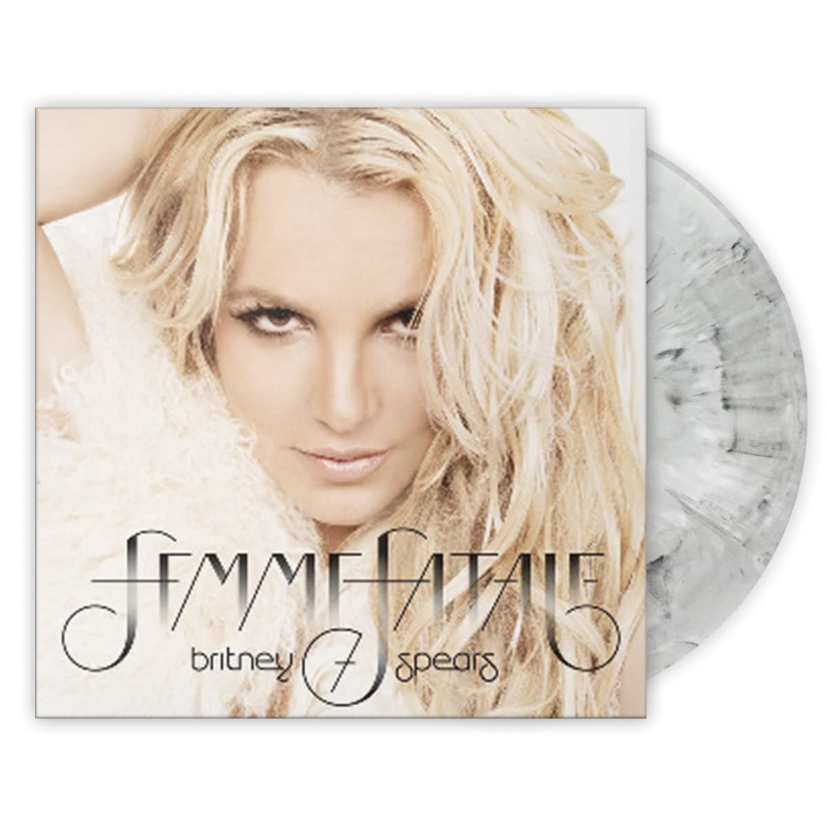 SPEARS BRITNY - FAMME FATALE ltd grey marble vinyl LP