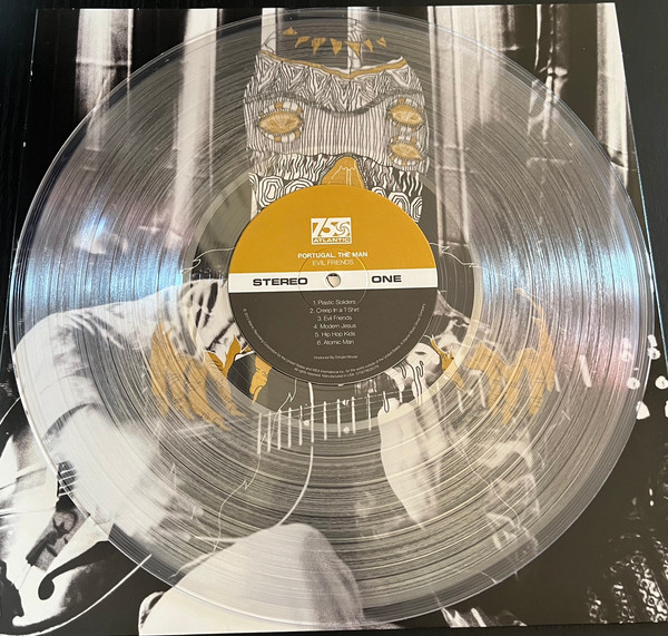 PORTUGAL THE MAN - EVIL FRIENDS limited clear vinyl LP - Slika 2