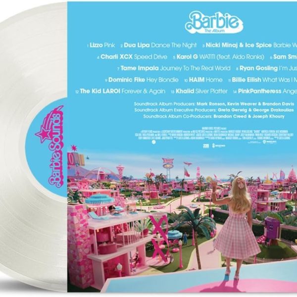 O.S.T. – BARBIE THE MOVIE milky clear vinyl LP
