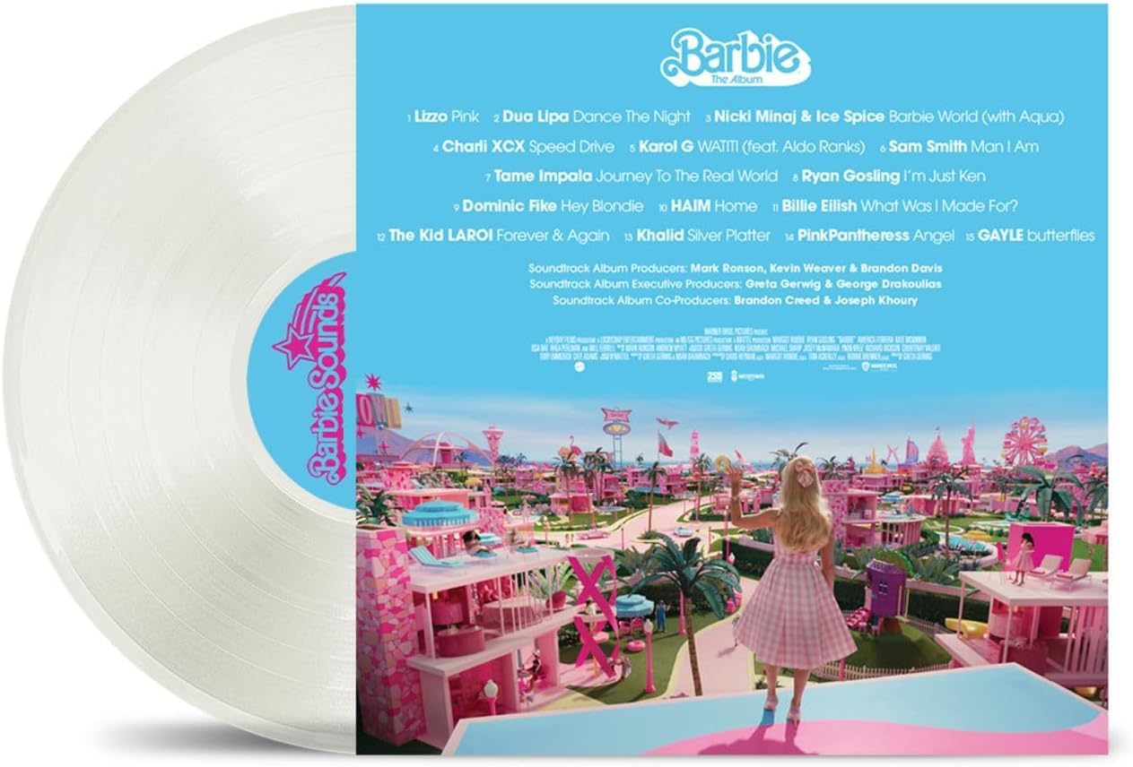 O.S.T. - BARBIE THE MOVIE milky clear vinyl LP - Slika 2