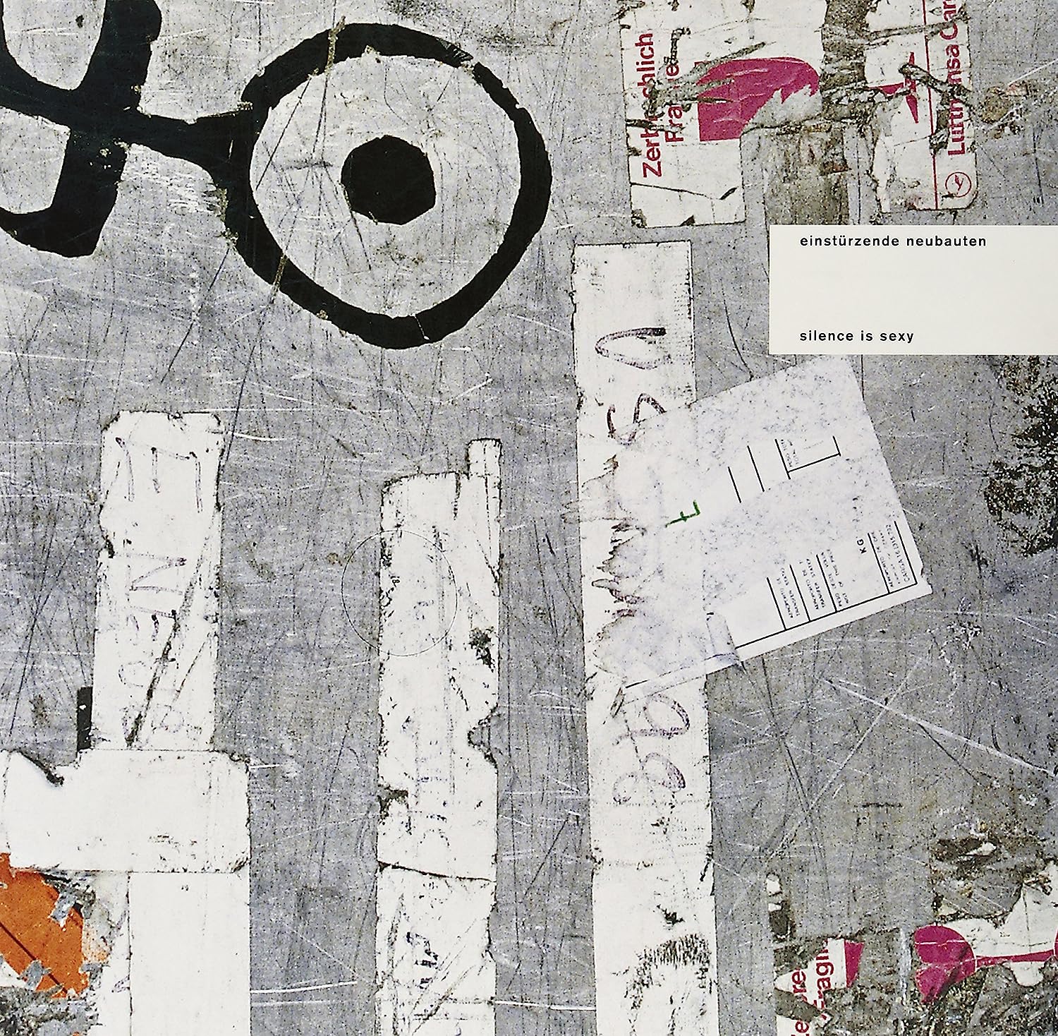 EINSTURZENDE NEUBAUTEN - SILENCE IS SEXY LP2