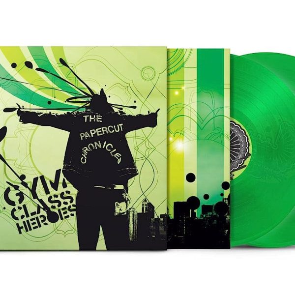 GYM CLASS HEROES – PAPERCUT CHRONICLES emerald vinyl 2LP