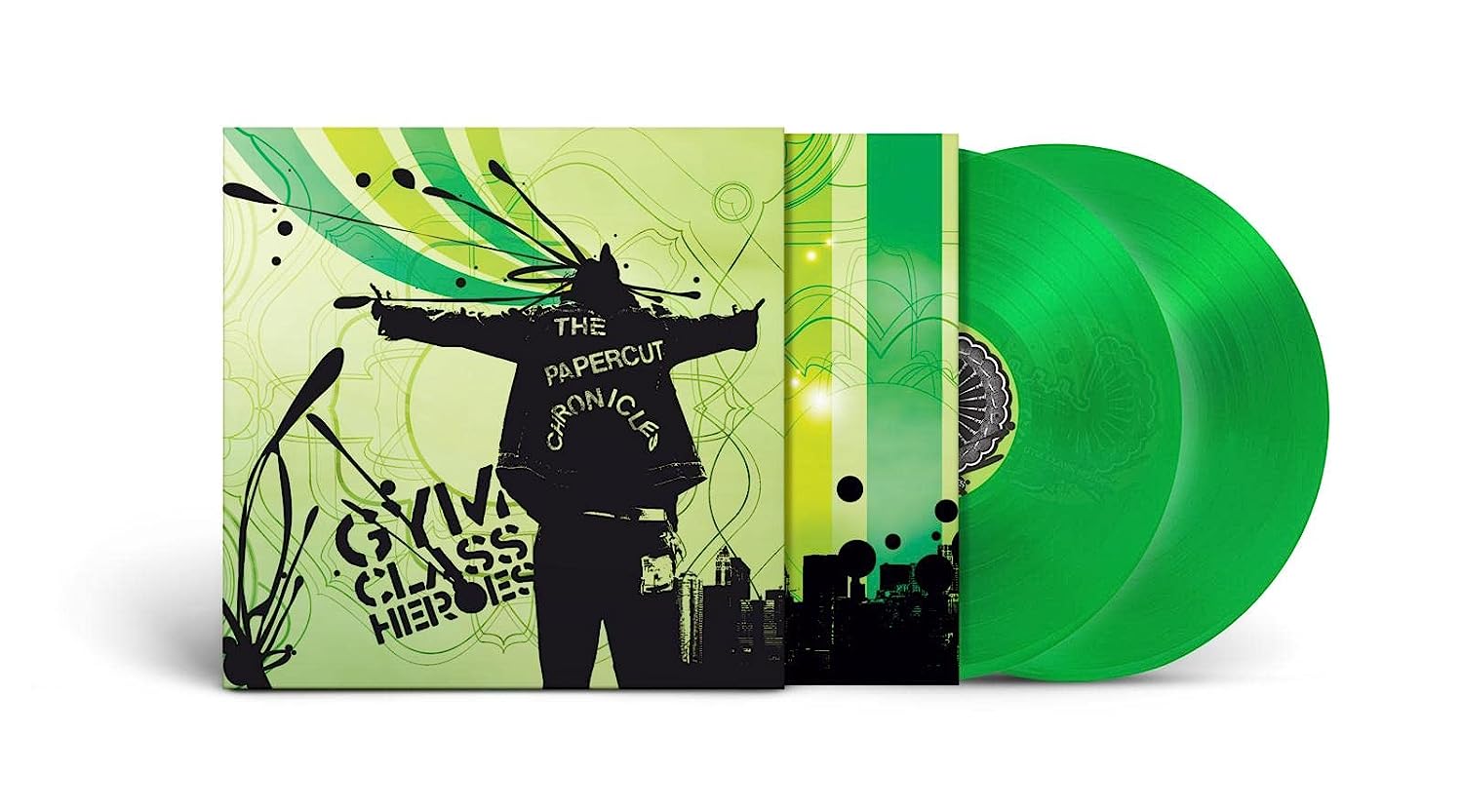GYM CLASS HEROES - PAPERCUT CHRONICLES emerald vinyl 2LP