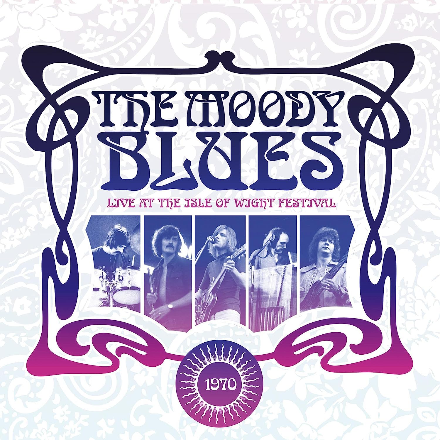 MOODY BLUES - LIVE AT THE ISLE OF WIGHT limited edition LP2