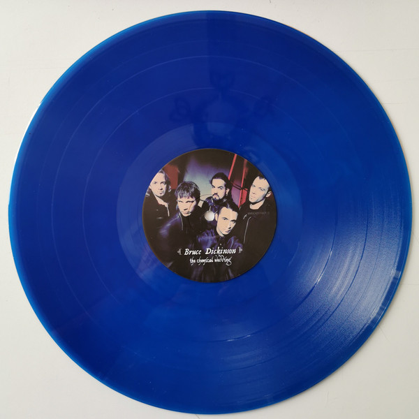 DICKINSON BRUCE - CHEMICAL WEDDING brown & blue vinyl LP2 - Slika 2