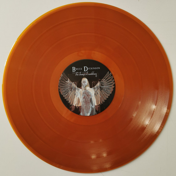 DICKINSON BRUCE - CHEMICAL WEDDING brown & blue vinyl LP2 - Slika 4
