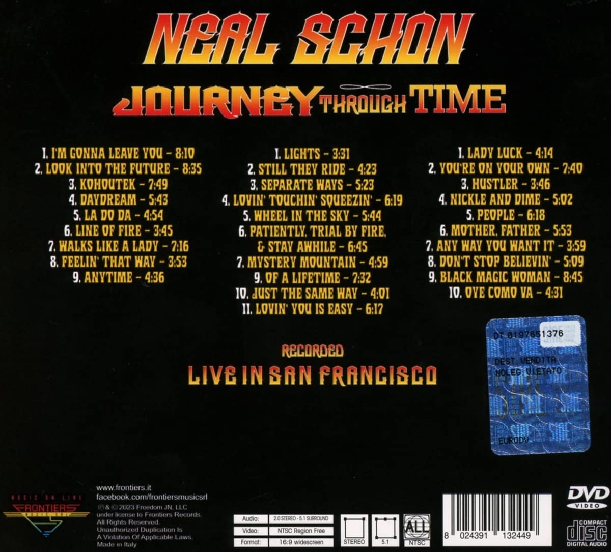 SCHON NEAL - JOURNEY THROUGH TIME CD3 + DVD - Slika 2