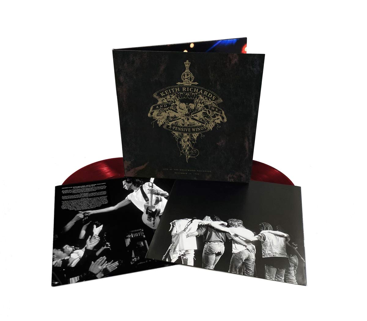 RICHARDS KEITH - LIVE AT HOLLYWOOD PALADIUM red vinyl LP2