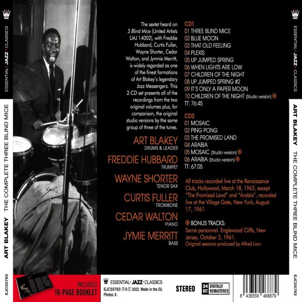 BLAKEY ART – COMPLETE 3 BLIND MICE CD2