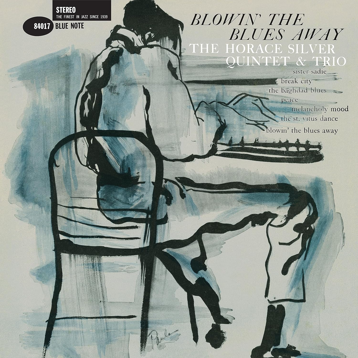 SILVER HORACE - BLOWIN' THE BLUES AWAY LP - Slika 2