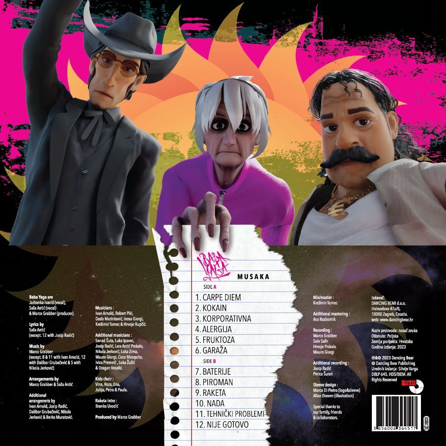 BABA YAGA - MUSAKA LP - Slika 2