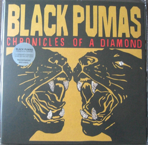 BLACK PUMAS - CHRONICLES OF A DIAMOND transparent red vinyl LP