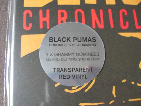 BLACK PUMAS - CHRONICLES OF A DIAMOND transparent red vinyl LP - Slika 3