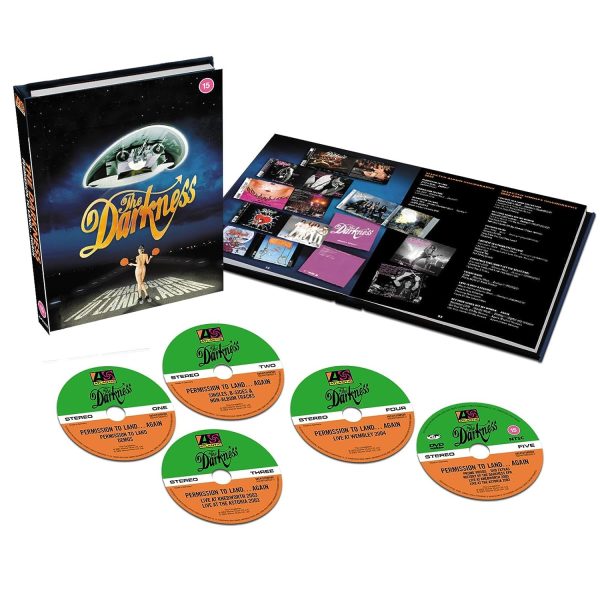 DARKNESS – PERMISSION TO LAND … AGAIN CD BOX