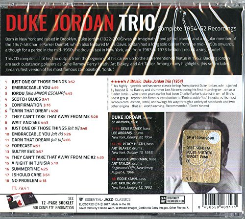 JORDAN DUKE - COMPLETE 1954-62 RECORDINGS CD - Slika 2