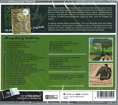 PETERSON OSCAR - COMPLETE HAROLD ARLEN SONGBOOK CD - Slika 2