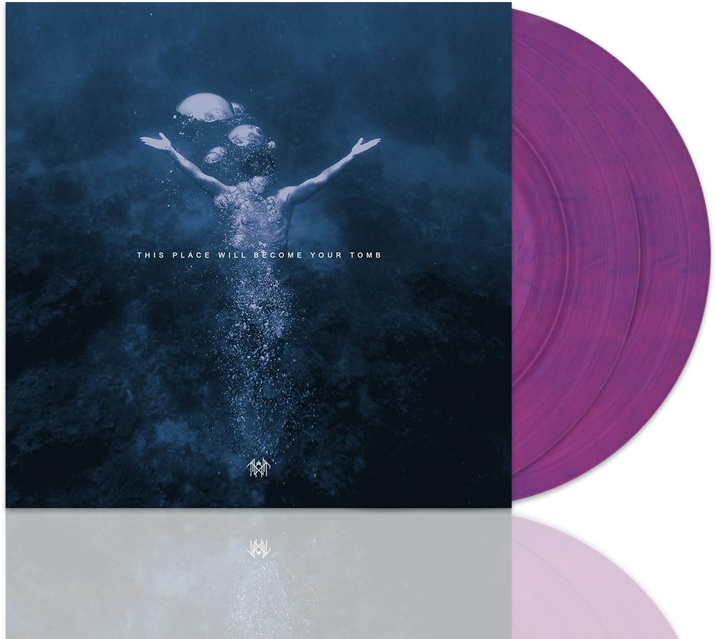 SLEEP TOKEN - THIS PLACE WILL BECOME YOUR TOMB pink & blue marble vinyl LP2