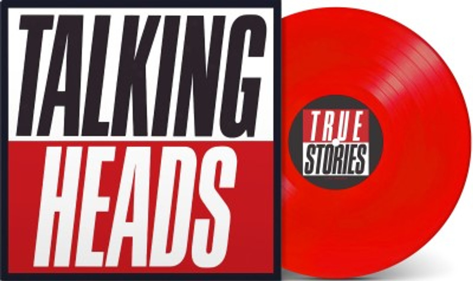 TALKING HEADS - TRUE STORIES (Rocktober ltd red vinyl LP)