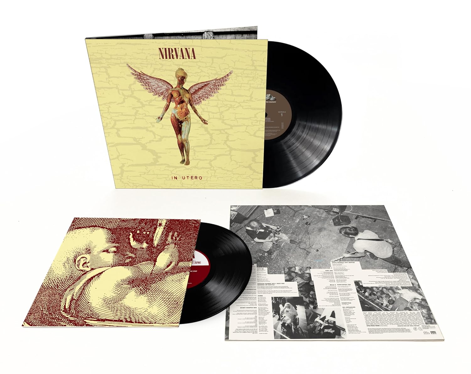 NIRVANA - IN UTERO 30th anniversary LP+10''