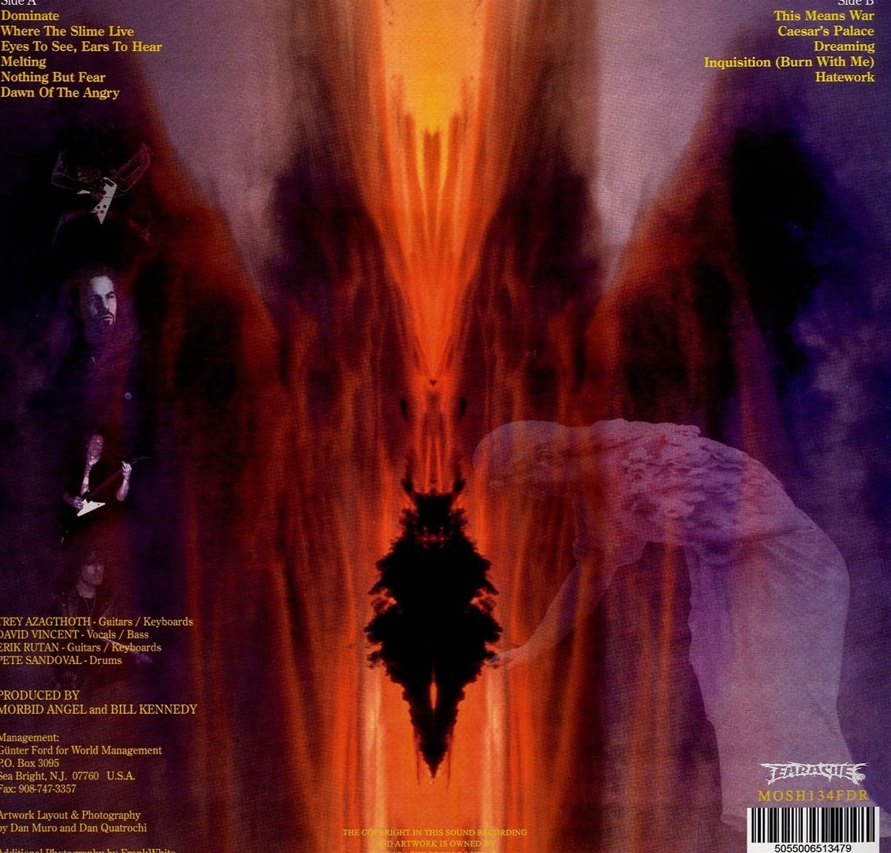 MORBID ANGEL - DOMINATION LP - Slika 2