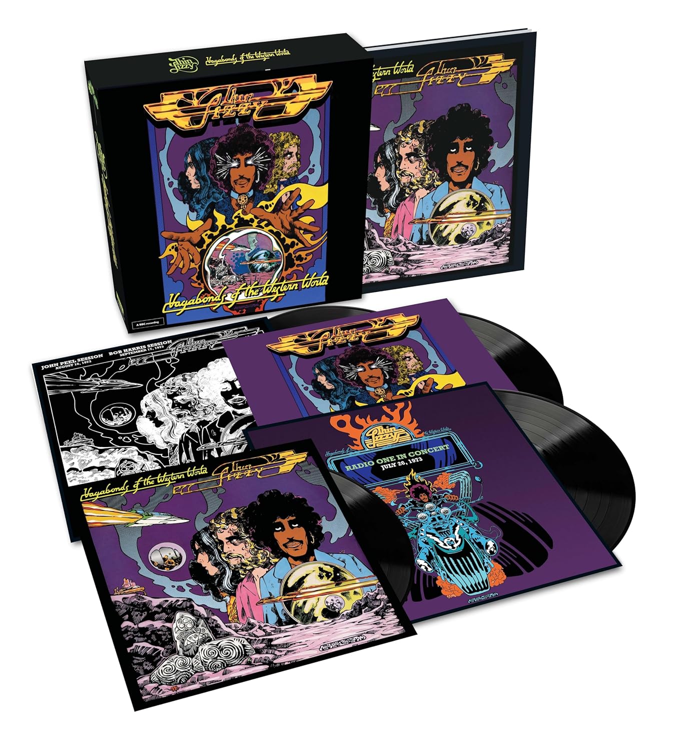 THIN LIZZY - VAGABONDOS OF THE WESTERN WORLD 50 anniversary deluxe vinyl LP4