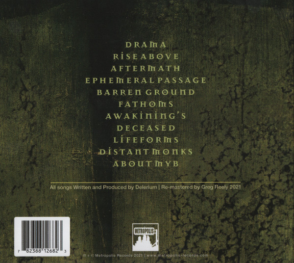 DELIRIUM - SPIRITUALS ARCHIVES digipack CD - Slika 2