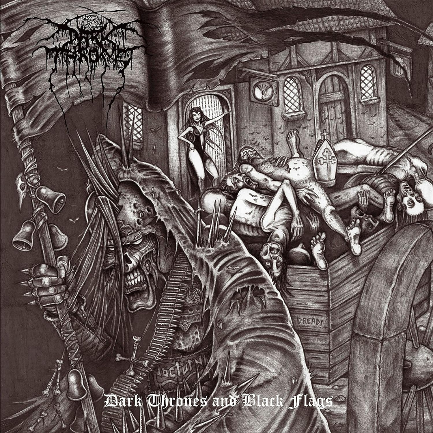DARKTHRONE - DARK THRONES AND BLACK FLAGS CD