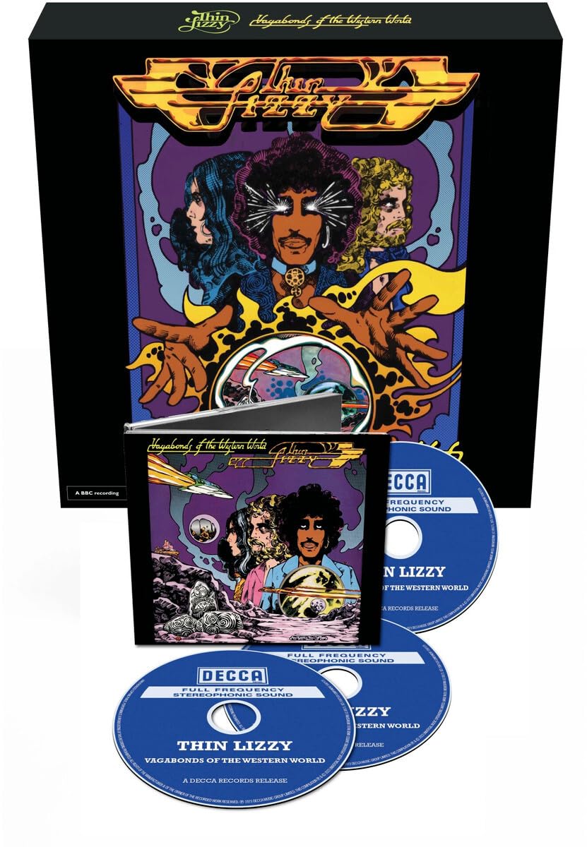 THIN LIZZY - VAGABONDS OF THE WESTERN WORLD 50th anniversary CD3/BRD