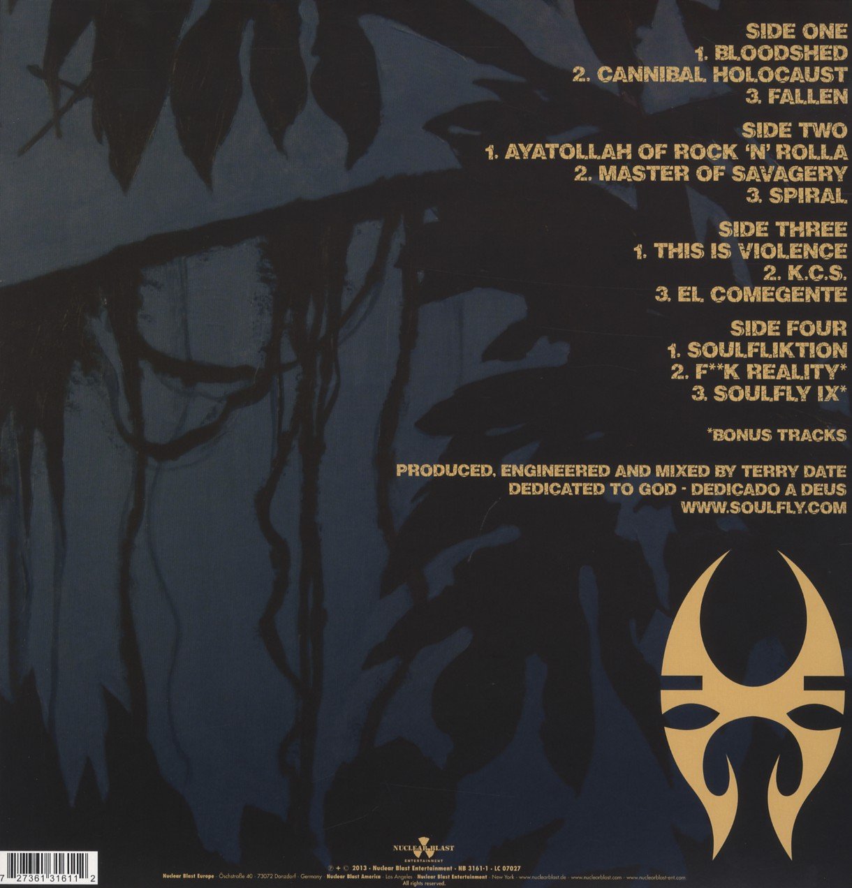SOULFLY - SAVAGES...LP2 - Slika 2