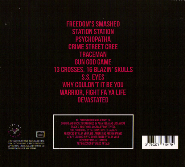 ALAN VEGA - STATION digipack CD - Slika 2