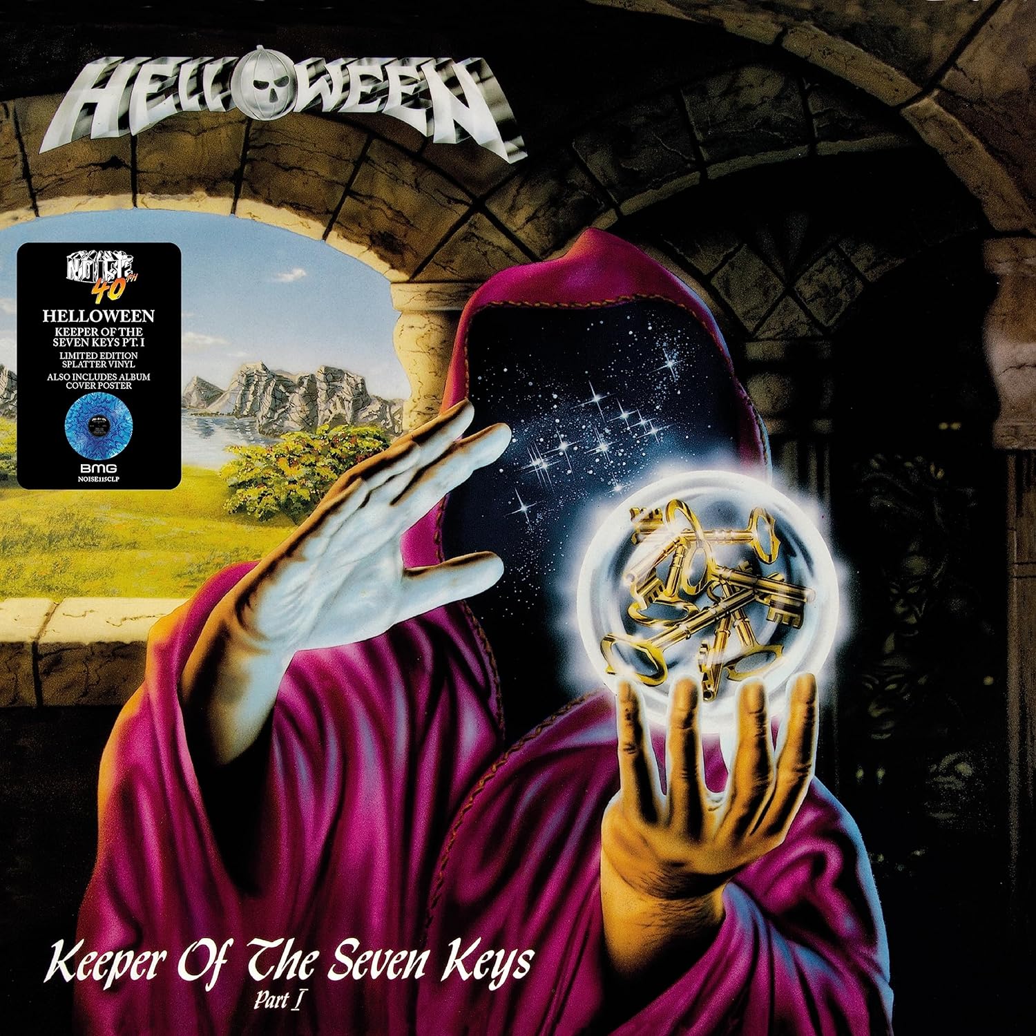 HELLOWEEN - KEEPER OF THE SEVEN KEYS PART 1 ltd splatter vinyl LP