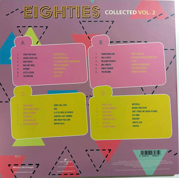 V./A. - EIGHTIES COLLECTED VOL. 2 ltd pink vinyl LP2 - Slika 2