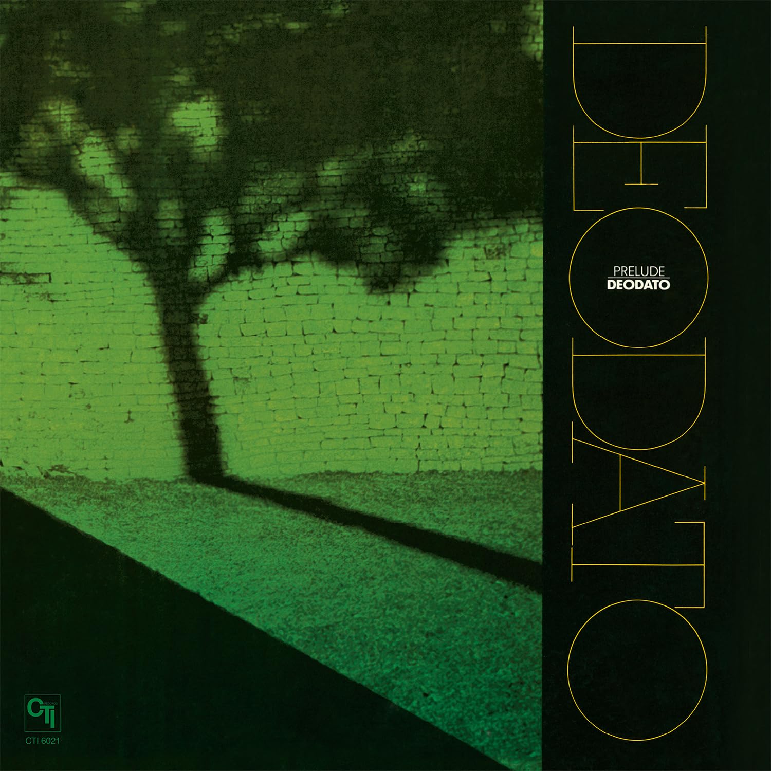 DEODATO - PRELUDE green & yellow marble vinyl LP