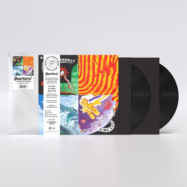 KING GIZZARD & THE LIZARD WIZARD – QUARTERS ! audiophile edition vinyl LP2