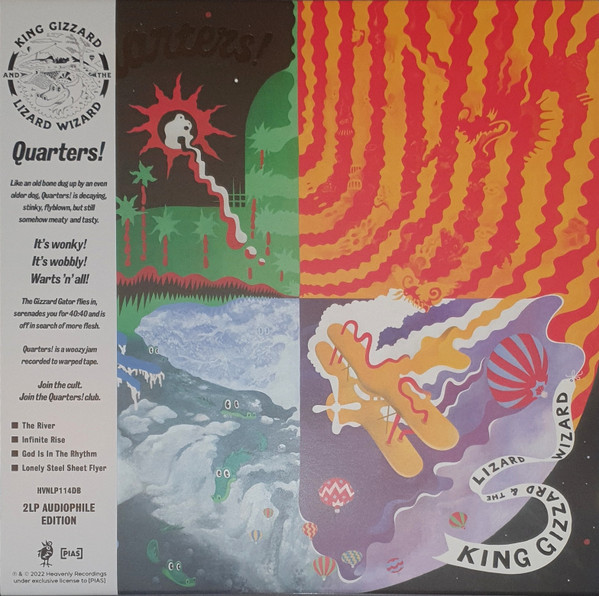KING GIZZARD & THE LIZARD WIZARD - QUARTERS ! audiophile edition vinyl LP2 - Slika 2