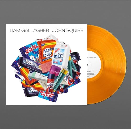 GALLAGHER LIAM/JOHN SQUIRE - LIAM GALLAGHER/JOHN SQUIRE orange vinyl LP