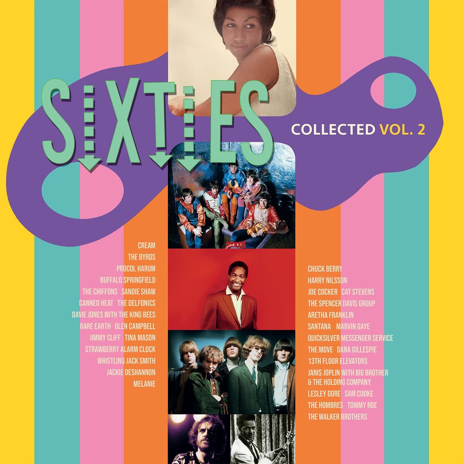 V.A. - SIXTIES COLLECTED VOL. 2 blue vinyl LP2
